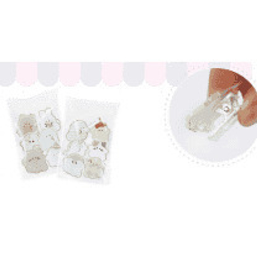 Зажимы для бумаг 6 шт. КОКОС Кракс Соунди Фанни анималс (251955)