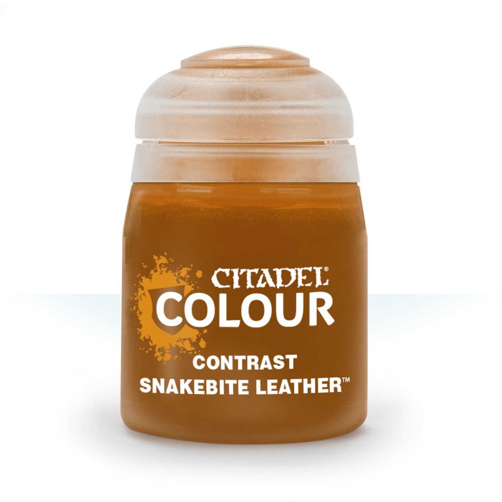 Краска акриловая Citadel Contrast: Snakebite Leather (18Ml) Краска акриловая Citadel Contrast: Snakebite Leather (18Ml)