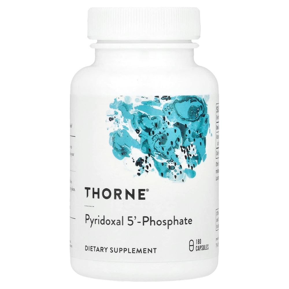 Thorne, пиридоксаль-5-фосфат, 180 капсул (33,8 мг в 1 капсуле)