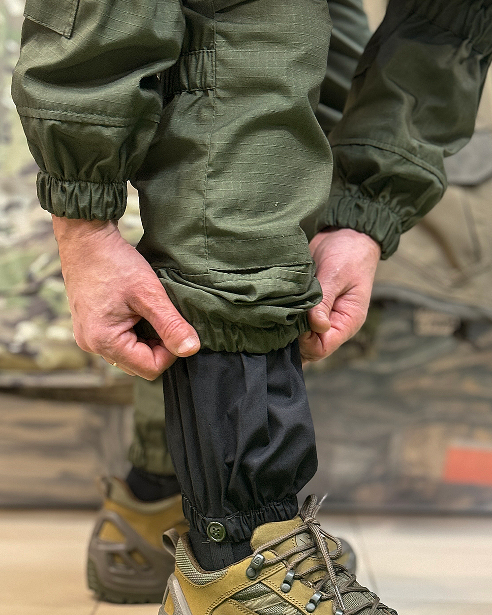 Костюм Горка 6М "Олива" с флисом, Рип-стоп (Беларусь)