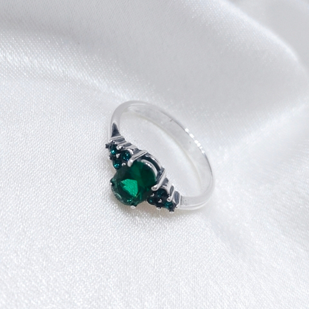 "Увертюра" кольцо в серебряном покрытии из коллекции "Балет" от Jenavi