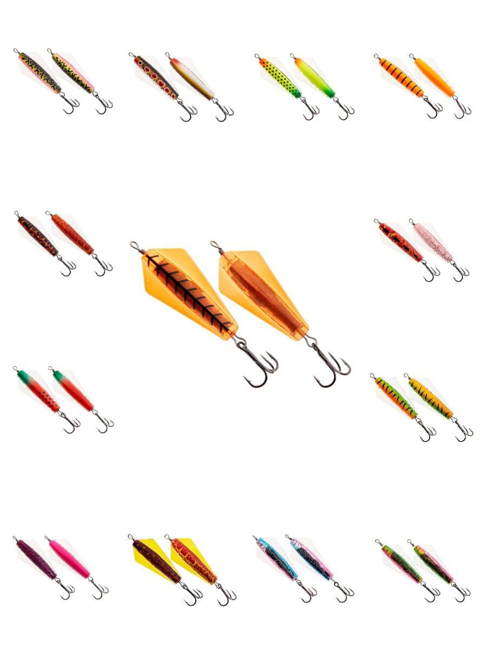 Блесна колеблющаяся Dr. Salmon 26g #21