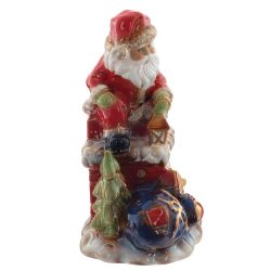 GAEM Фигурка декоративная с подсветкой "Санта" (2xAA, н/п), L20 W15 H29 см