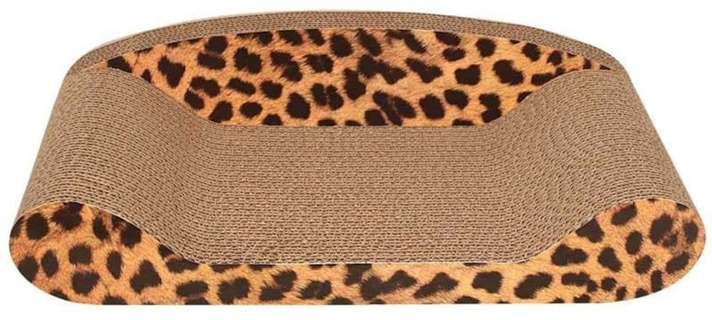 Когтеточка (Triol) лежак CT06 из гофрокартона для кошек 51*23,5*13,5см