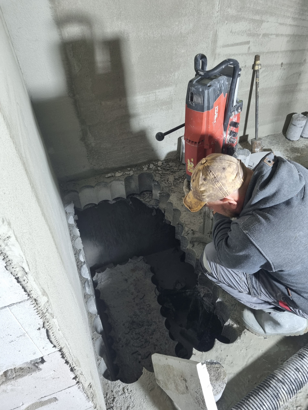 Создание проемов, алмазная резка