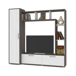 Стенка "Прага" (Анкор темный/Анкор свелый), ЛДСП, MODERN, г. Ижевск