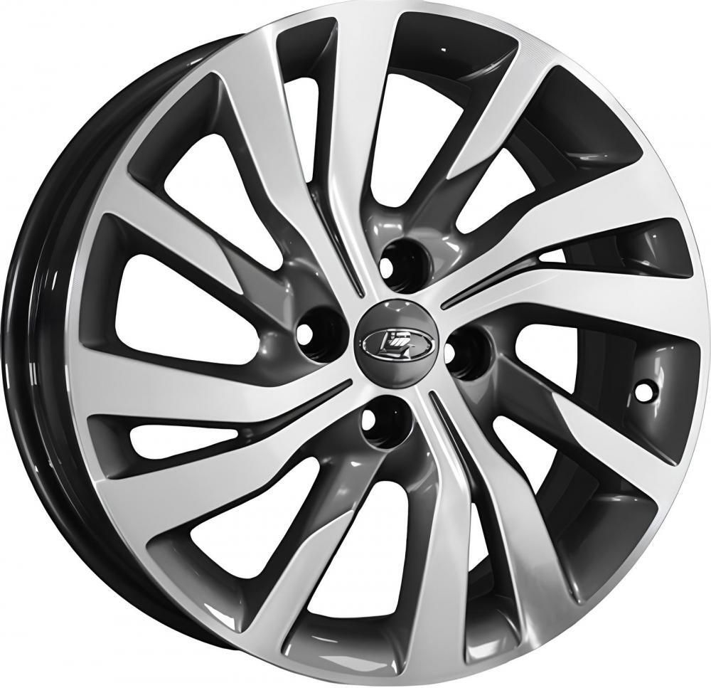 K&amp;K Fenix 6x16 4x100 ET 41 Dia 60.2 (антрацит алмаз)