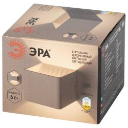 WL3 WH Подсветка ЭРА Декоративная подсветка светодиодная 6Вт IP 20 белый | Настенная подсветка