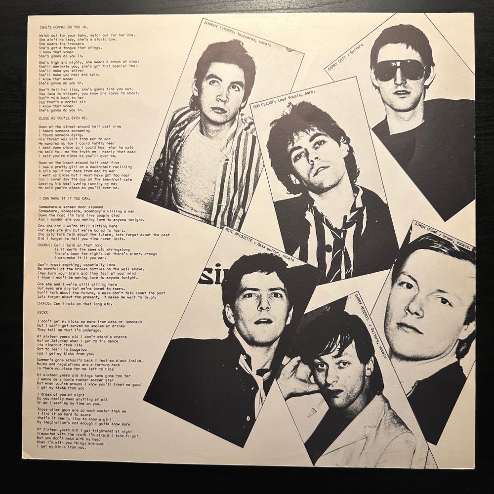 The Boomtown Rats - The Boomtown Rats (Голландия 1977г.)