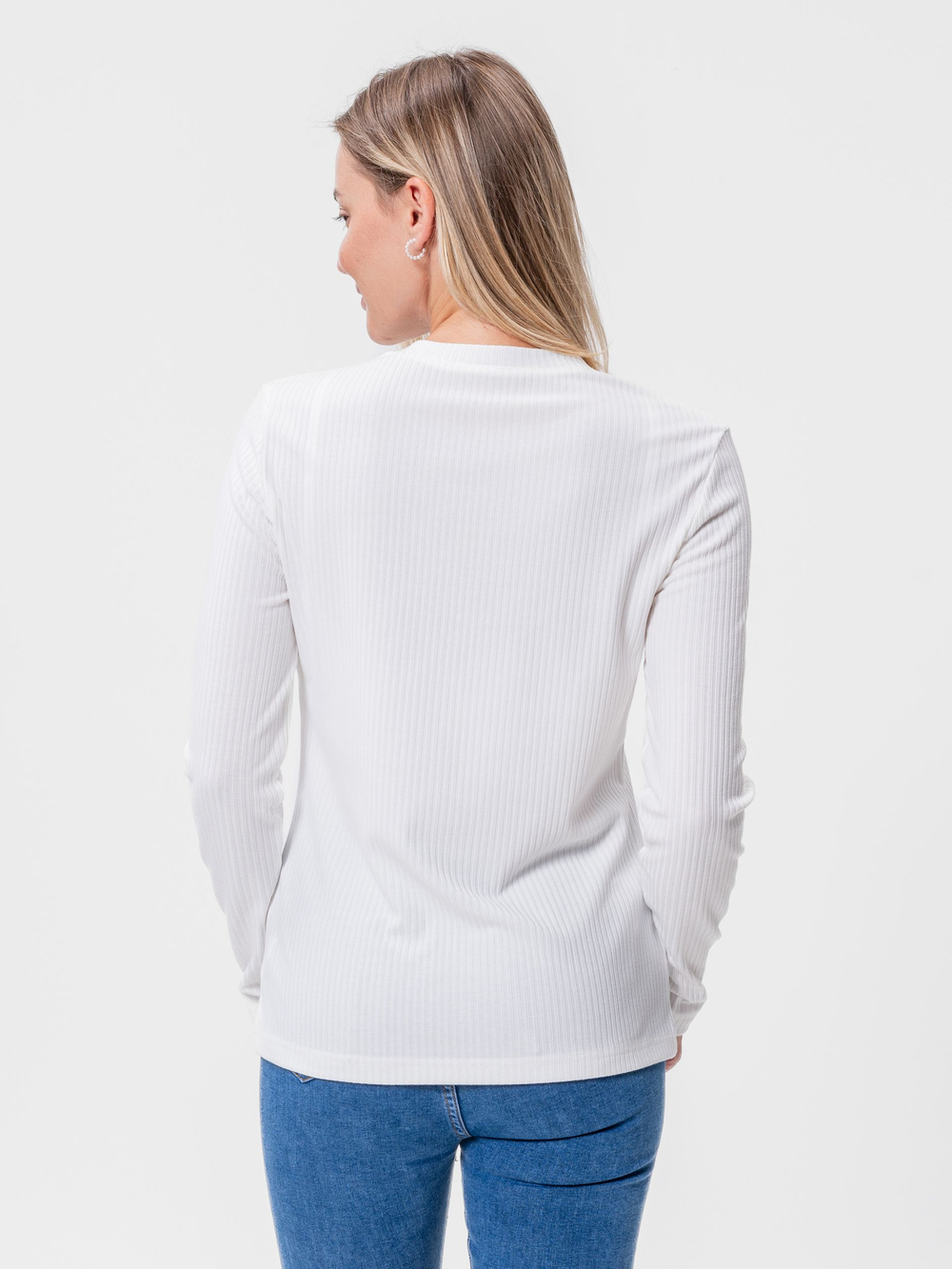 Лонгслив базовый из лапши