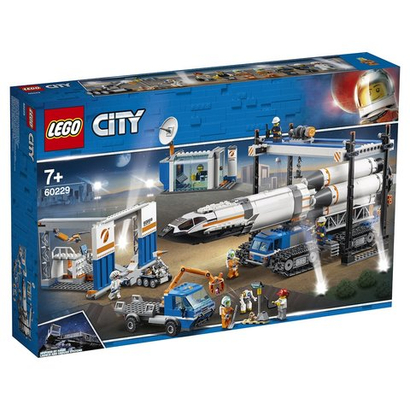 LEGO City: Площадка для сборки и транспорт для перевозки ракеты 60229