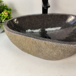 Раковина из речного камня ПАРА! RS-65360 52*35*15 0865