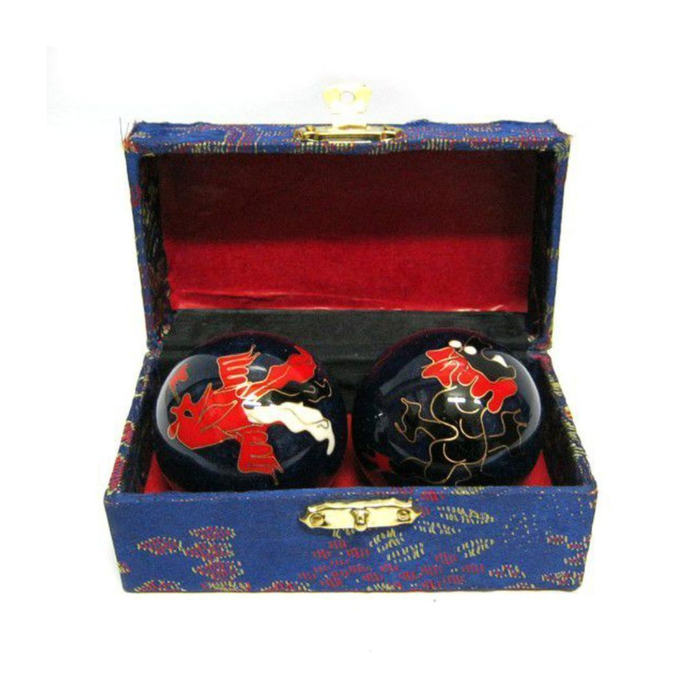 Шары баодинг поющие с дракон и петух 47 мм