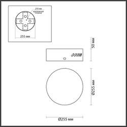 5071/2R HALL ODL24 595 золото/металл База для 2-х колец VERSION