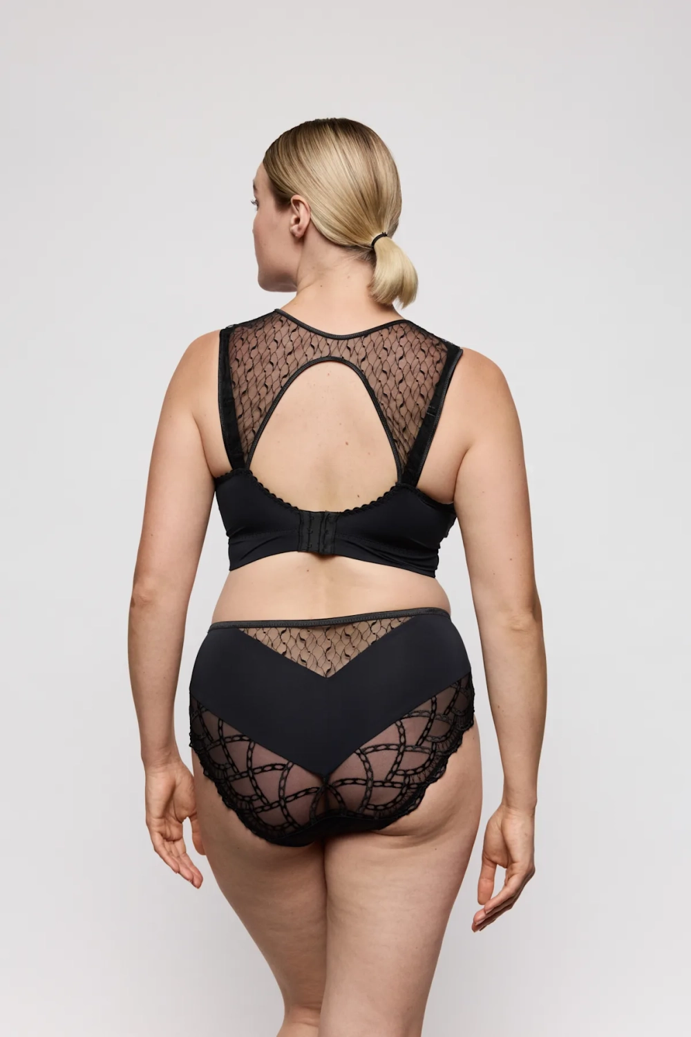 PRIMADONNA Naica Трусы с высокой талией, черный