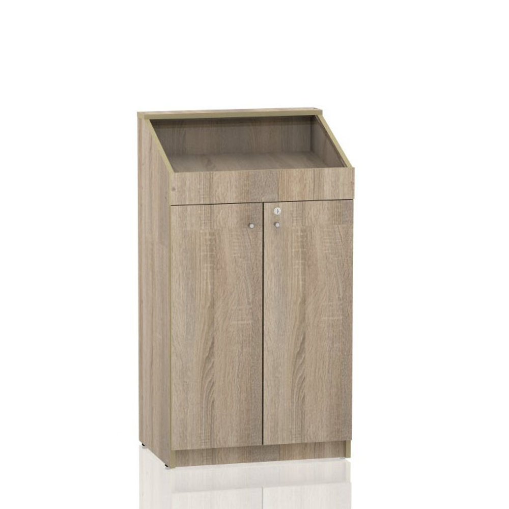 Музейная витрина с наклоном 600х450 (арт. 213010134)