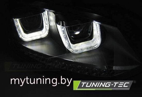 Передние фары для Volkswagen Polo 6R (09-17) Black