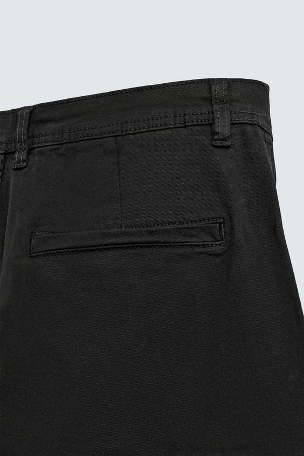 ZARA БРЮКИ КАРГО RELAXED FIT, ЧЕРНЫЙ