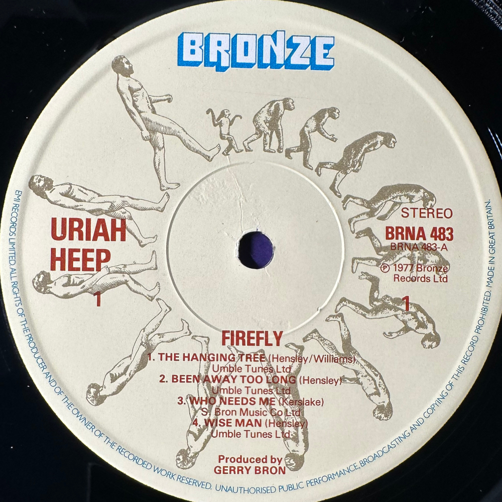 Uriah Heep ‎– Firefly (Англия)