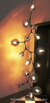 replica  BRANCHING BUBBLE CHANDELIER 11  by LINDSEY ADELMAN     cascade ( dark )