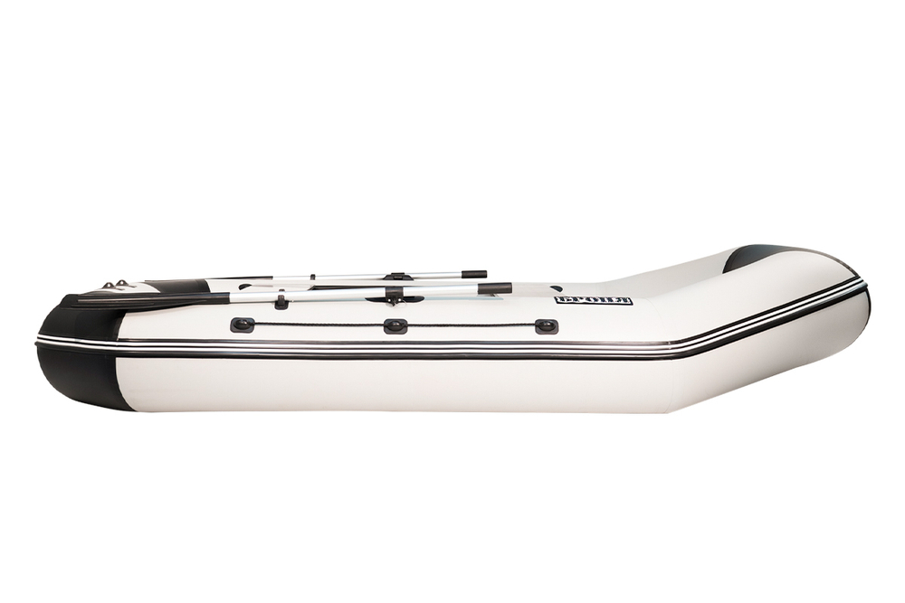 Броня-300 М белый-черный (лодка ПВХ с усилением)