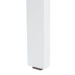 Стул CROSSMAN NEW, Многослойный березовый шпон, 41х40х100 см, white/велюр бежевый