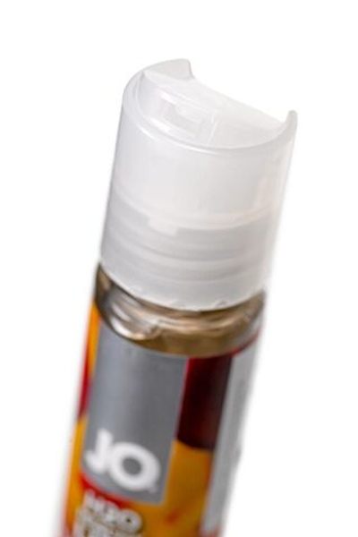 Лубрикант с ароматом персика JO Flavored Peachy Lips - 30 мл.