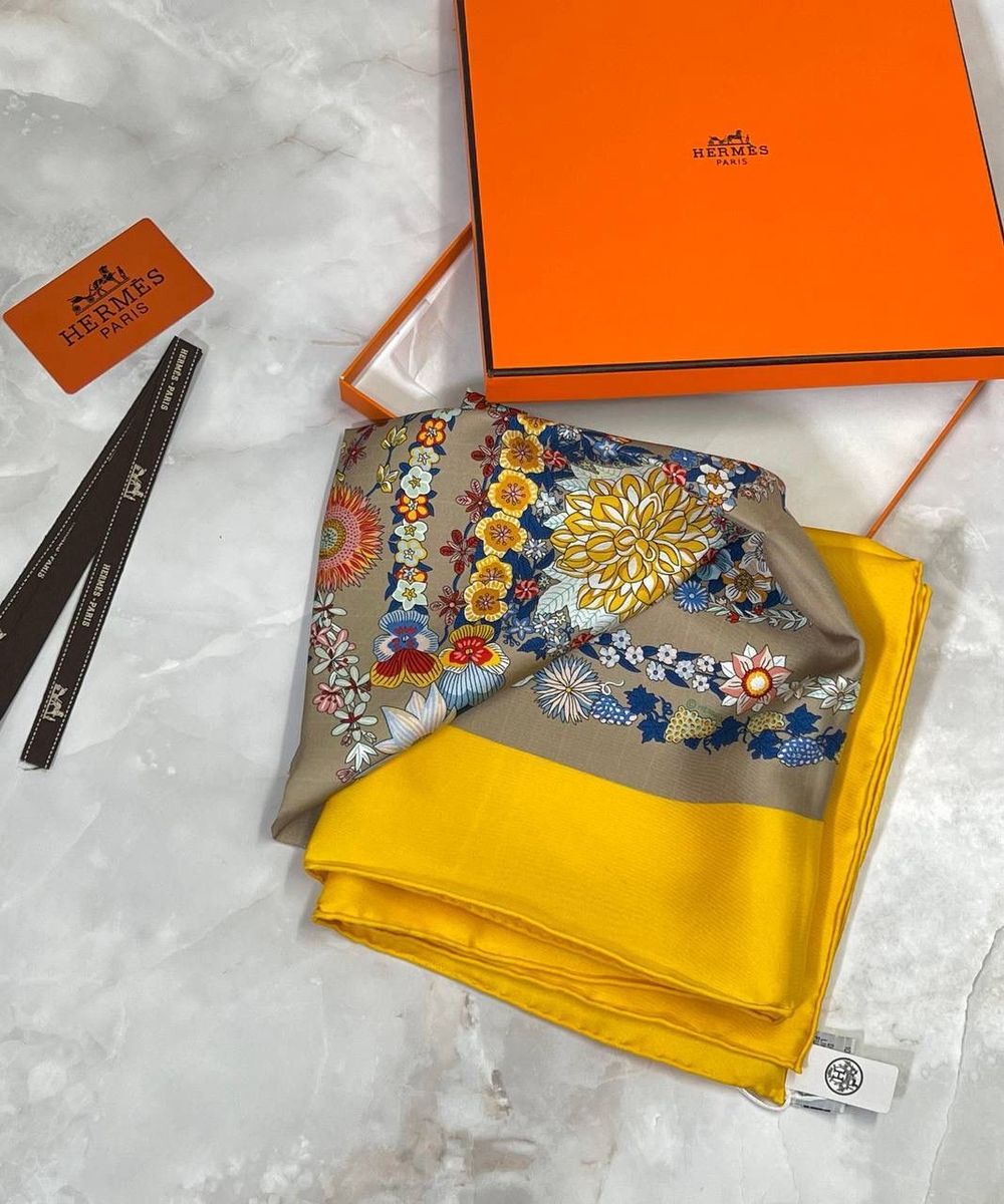 Платок Hermes 90х90 см, арт. 485191154