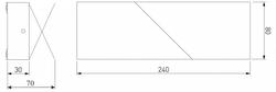 Настенный светильник Elektrostandard 40106/LED белый