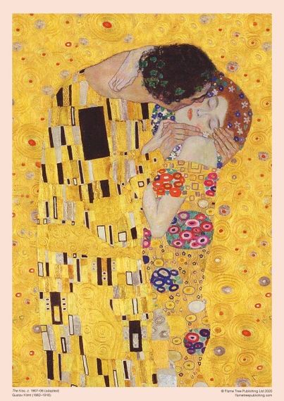Puzzle Adult Sustainable Jigsaw Puzzle Gustav Klimt: The Kiss 1000 pcs