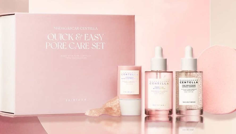 SKIN 1004 Madagascar Quick&Easy Pore Care Set Набор уходовый