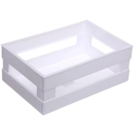 Ящик для хранения складной «ДЭСПО», цвет белый, 30*20*11.5см