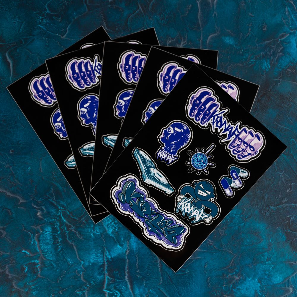 Набор наклеек Kidnap