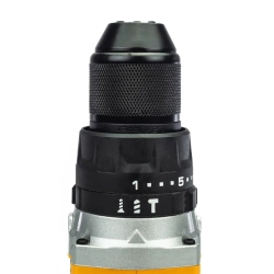 Дрель-шуруповерт аккумуляторная 18V, max 65Nm, без аккумулятора JCB JCB-18BLCD-B-E