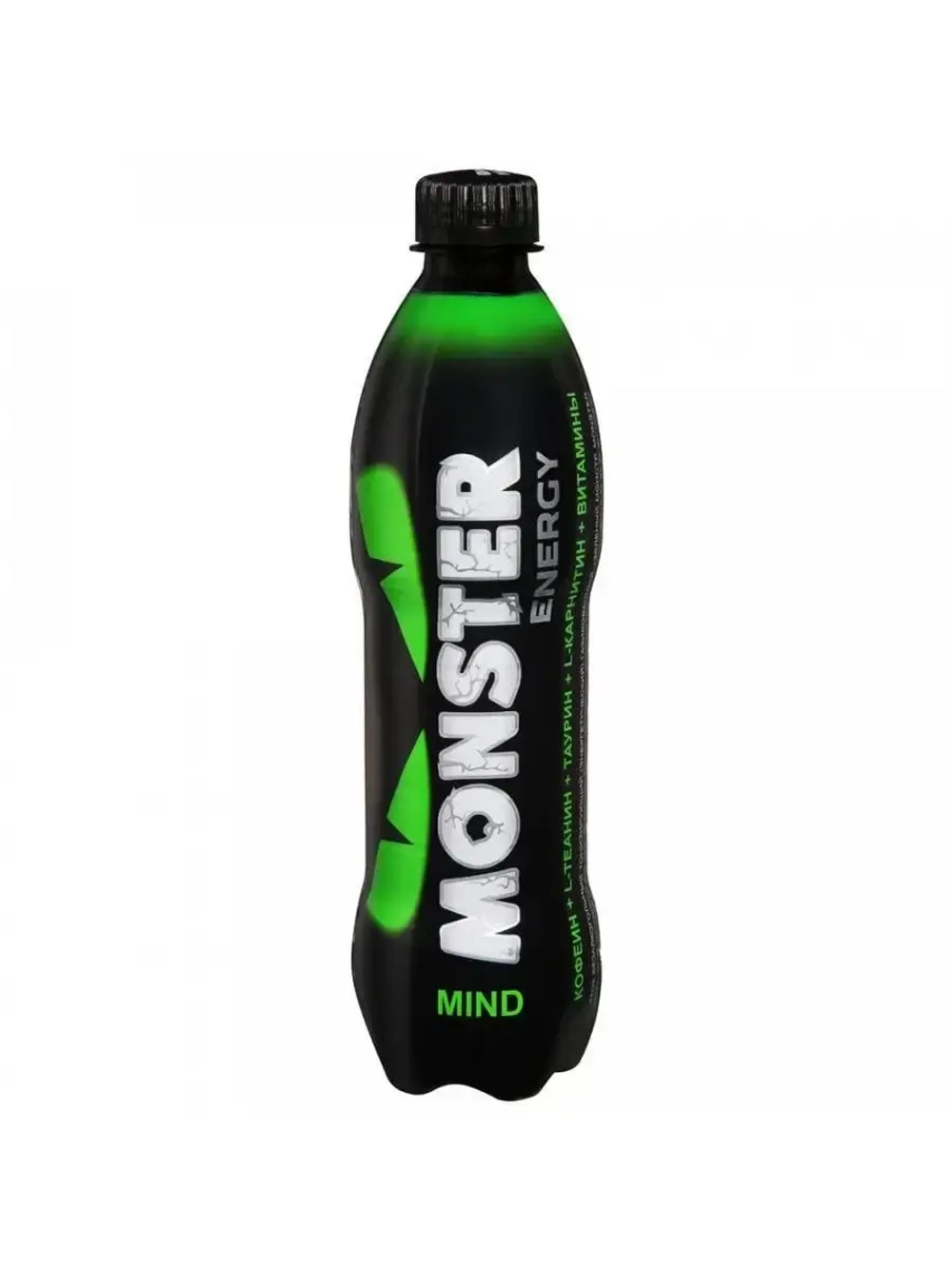 Напиток энергетический Monster Energy зеленый, ПЭТ, 0.5л