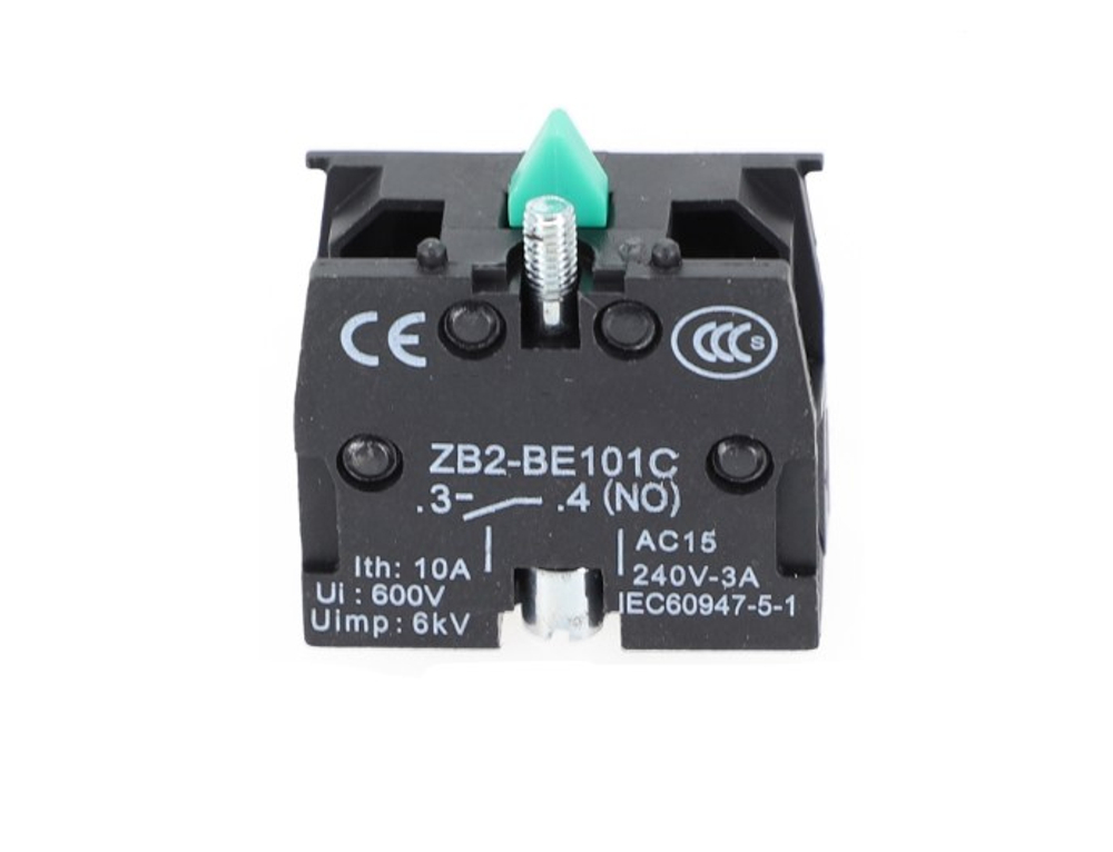 Дополнительный контакт открытый ZB2-BE101C