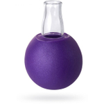 Вакуумная помпа с кольцами для сосков Nipple Sucker (Цвет: фиолетовый с прозрачным)