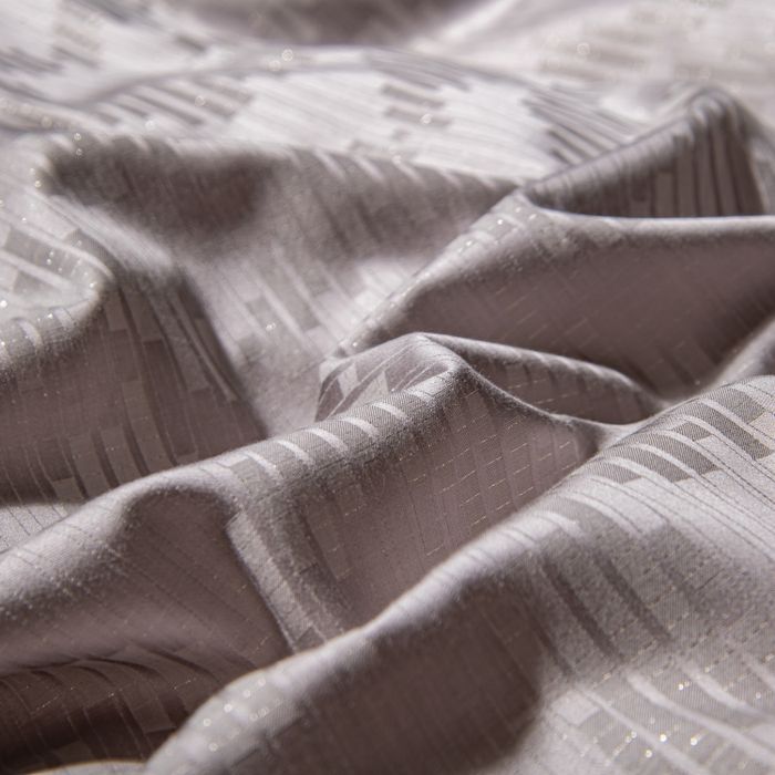 Комплект постельного белья Сатин-Жаккард Тессоро «Серебряный штрих»