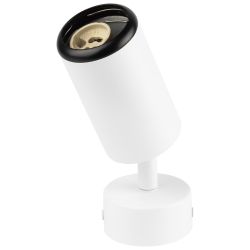 Светильник настенно-потолочный спот ЭРА OL55 WH/BK MR16 GU10 IP20 белый/черный