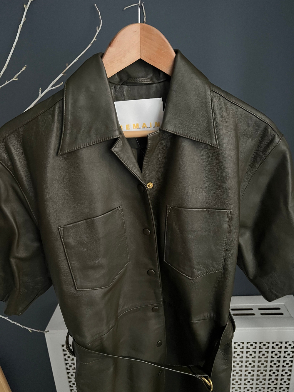 Кожаное платье Remain, xs