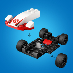 LEGO City - F1 Болиды Williams Racing и Haas F1 60464
