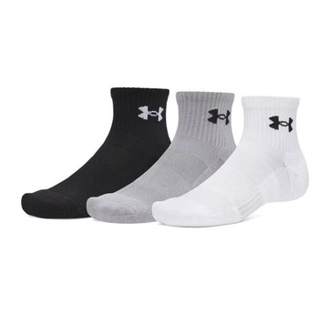 Теннисные носки Under Armour Performance Cotton 3P - white/steel