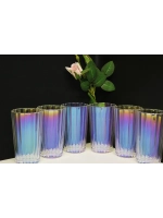 Стакан для напитков сока и воды высокие