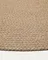 Despas Ковер бежевый круглый из синтетических волокон