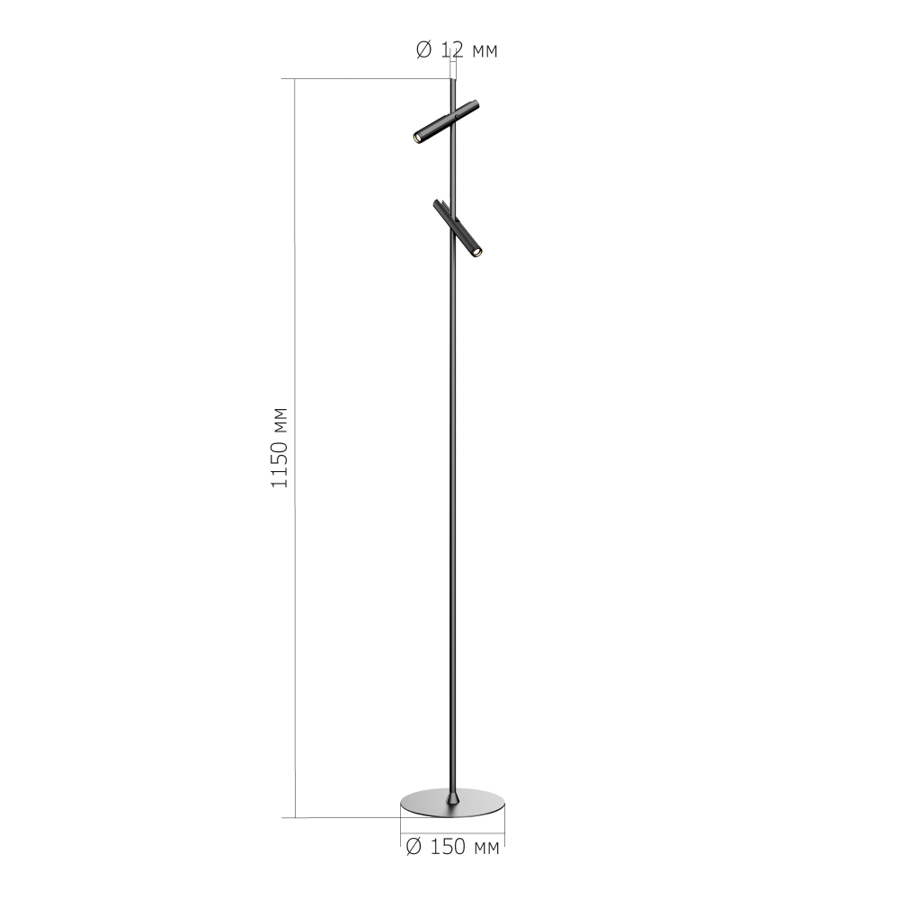 Светильник напольный LILT LED 6W 3000K