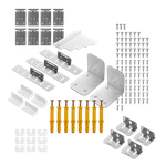 Встраиваемый холодильник NO FROST с инвертором и выдвижной морозильной камерой MAUNFELD MBF212NFW1 Inverter