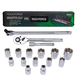 Набор инструментов 17пр1/2''(6гр)(10-27мм) RockForce##Rock FORCE RF-4172-5
