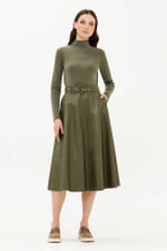 23340 Водолазка женская (хаки)