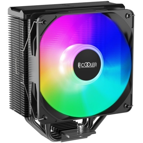Кулер для процессора PCCooler Paladin EX400S, RGB, S-1700, TDP 180W, черный