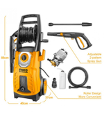 Мойка высокого давления INGCO HPWR28008 INDUSTRIAL 180 бар 2800 Вт